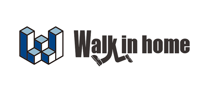 Walk in home ロゴ