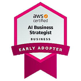 AWS Certified AI Business Strategist Early Adopter 認定バッジ